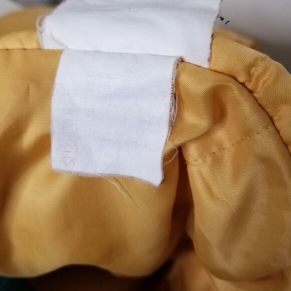 Obermeyer Parka Jacket Womens 8 Thermolite Detachable Hood Storm Flaps Yellow - Picture 14 of 15